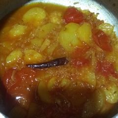 Masale wali Aloo bhaji A picture of Masale wali Aloo bhaji.
