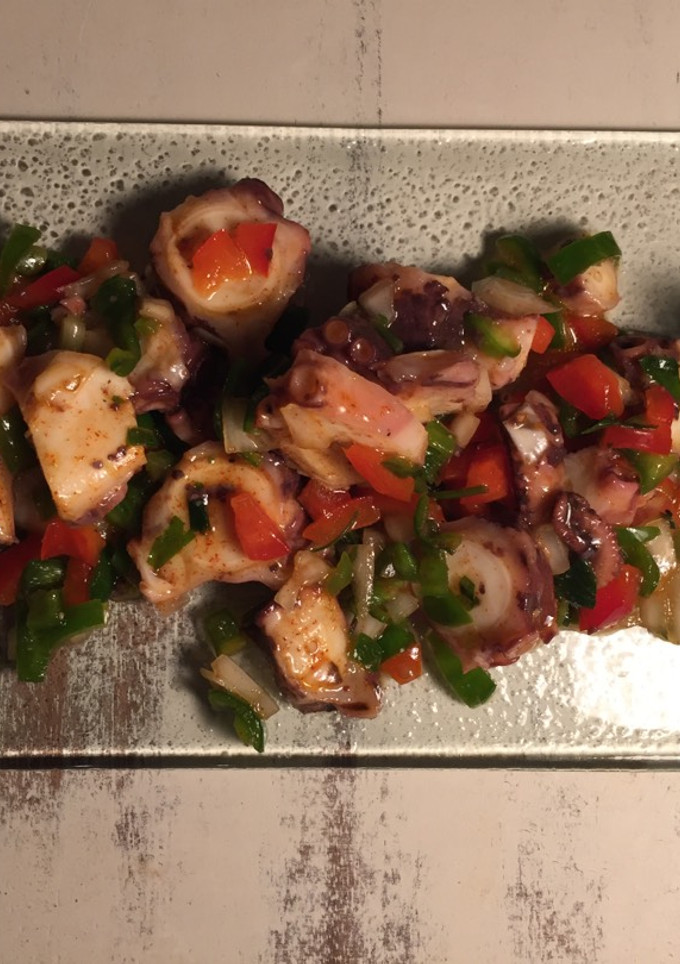 Una foto de Salpicón de pulpo