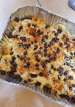 Foto resep Banana Breads Puding