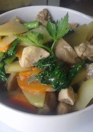 Foto resep Capcay Ayam