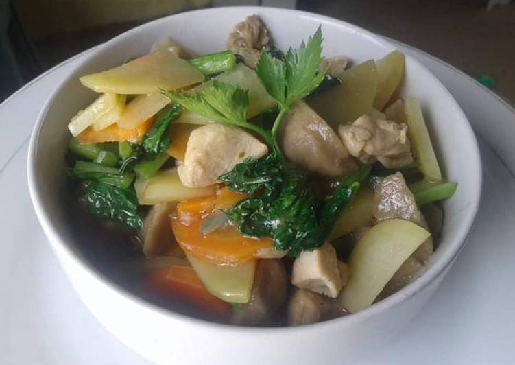 Capcay Ayam