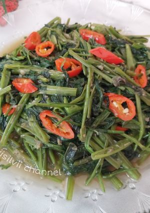 Foto resep Cah Kangkung Terasi