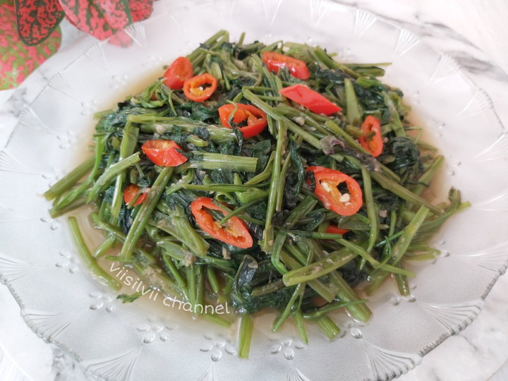 Bagaimana Membuat Cah Kangkung Terasi Anti Gagal