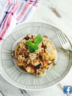 [一鍋到底][家常簡易版]香煎嫩雞奶油燉飯 的食譜成品照片