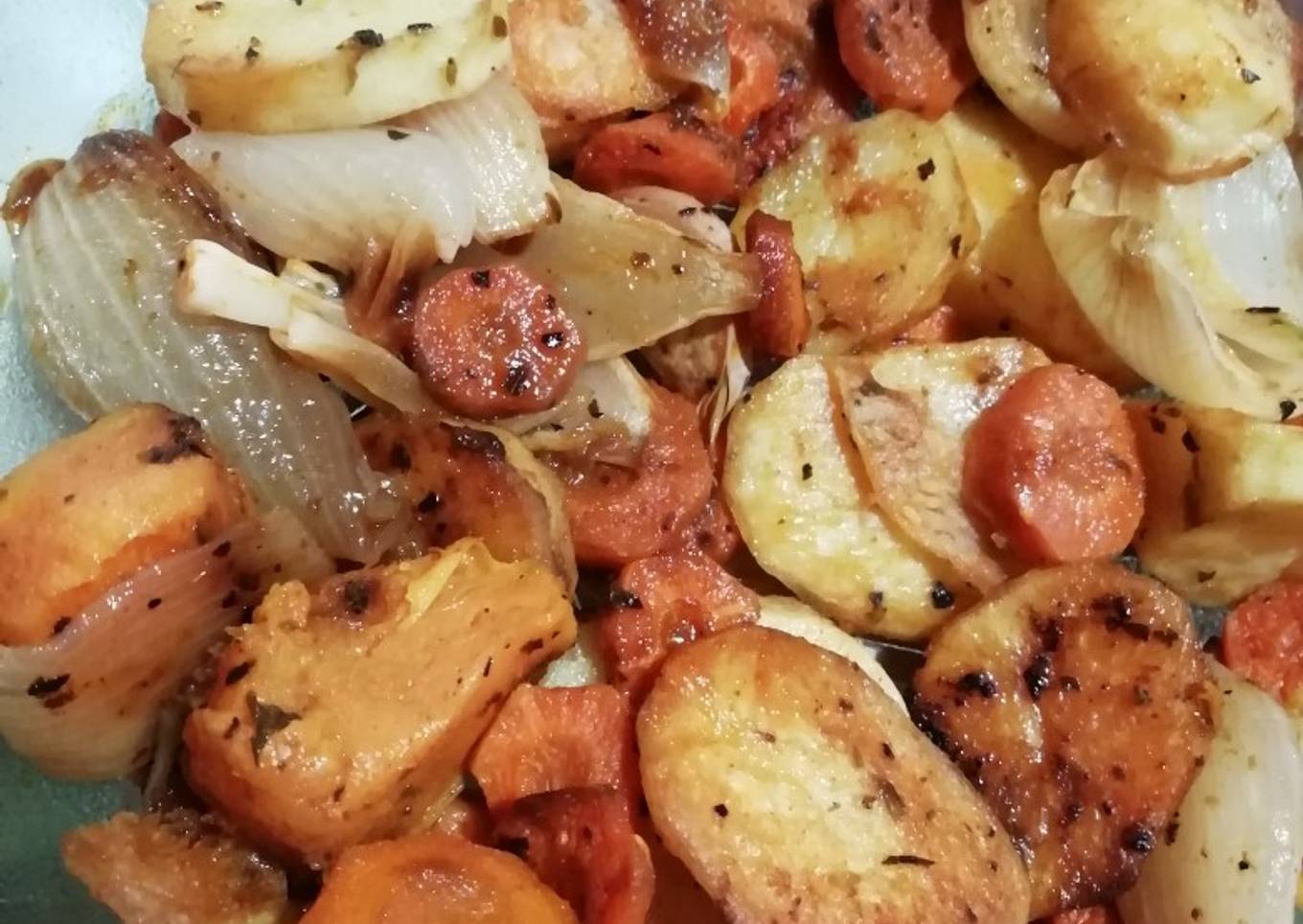 Vegetales al horno saludables