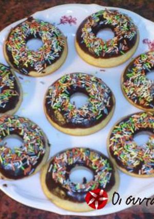Φωτογραφία της συνταγής Εύκολα και υγιεινά donuts στο φούρνο