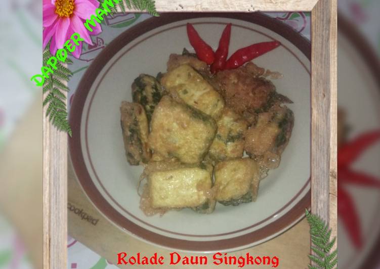 Cara ramu Rolade Daun Singkong yang Menggugah Selera