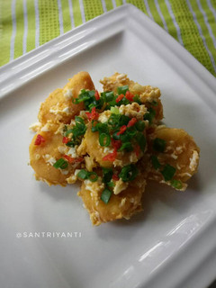 Foto resep Tofu Telur Asin
