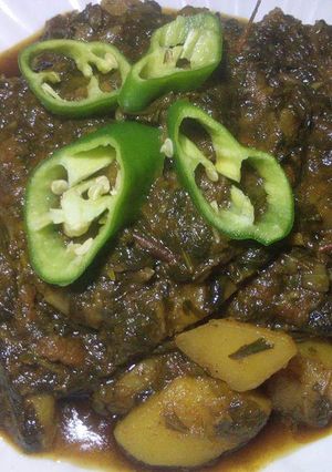 A picture of 🍀🍀🍀🌶METHI ALOO🌶🍀🍀🍀.
