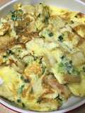 Beancurd omelette