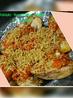 Foto resep Balado terong+teri medan