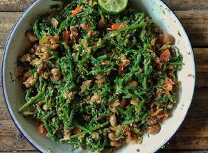 Foto resep Urap pakis ala Bali