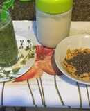 Batido (smoothie) verde que te quiero verde