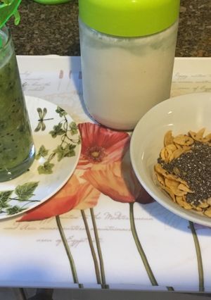 Foto principal de Batido (smoothie) verde que te quiero verde