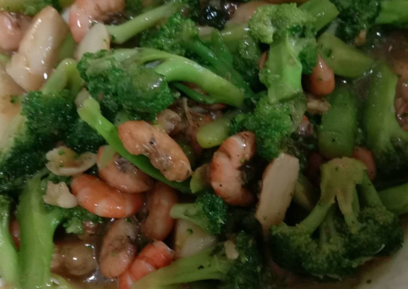 Brokoli Cah Udang