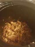 Applewood smoked pulled pork