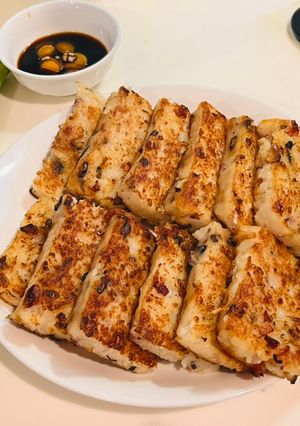 步步高升手作蘿蔔糕 的食譜成品照片