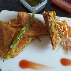 A picture of Vada Quesadillas.