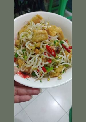 Foto resep Tumis Tauge Tahu dan ikan asin
