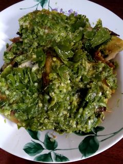 Foto resep Ayam Penyet Hijau