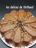 Gâteau mandarine, cannelle et chocolat