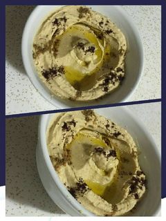 صورة لوصفة حمص (مسبحه)