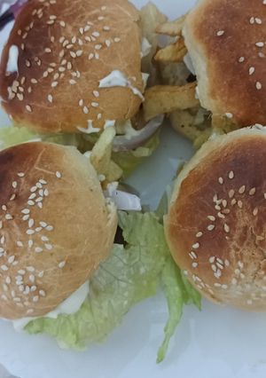 صورة لوصفة همبرغر 🍔
