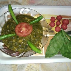 A picture of Palak dal.
