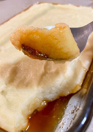 Una foto de Flan de sémola 🍮 (sin horno)