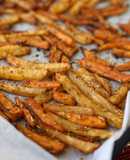 Healthy Spiced Sweet Potato and Potato Side Dish