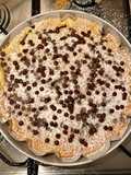 Torta con yogurt e gocce di cioccolato