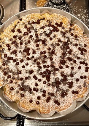 Foto di Torta con yogurt e gocce di cioccolato