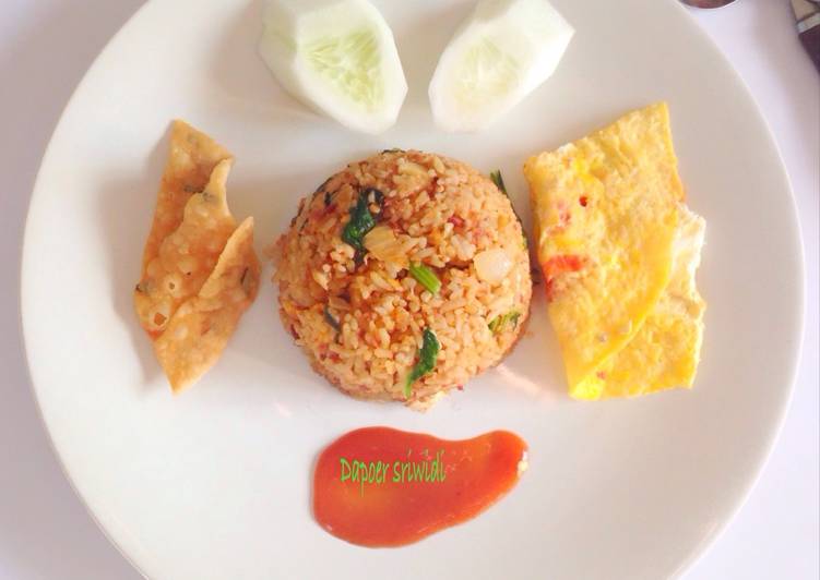 Resep: Untuk Mencoba Di RumahNasi goreng kornet terasi (#postingrame2_nasigoreng)