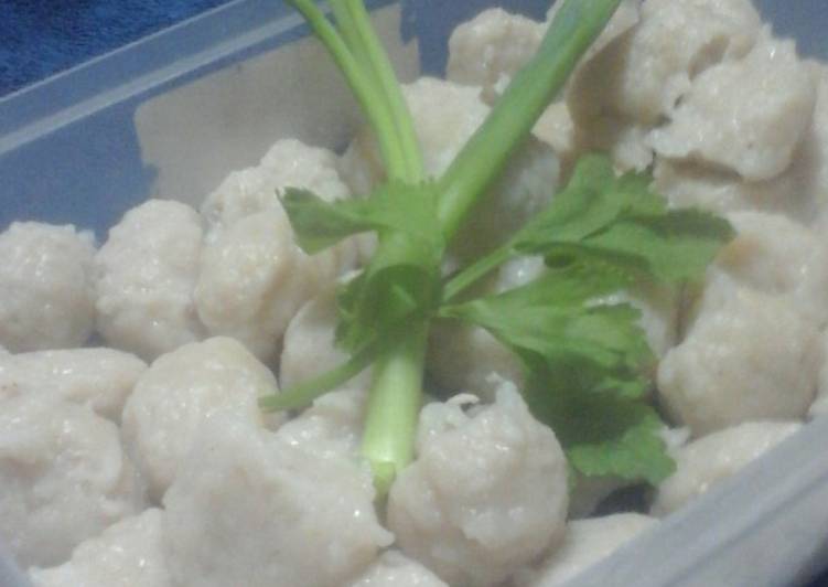 Bakso ayam homemade