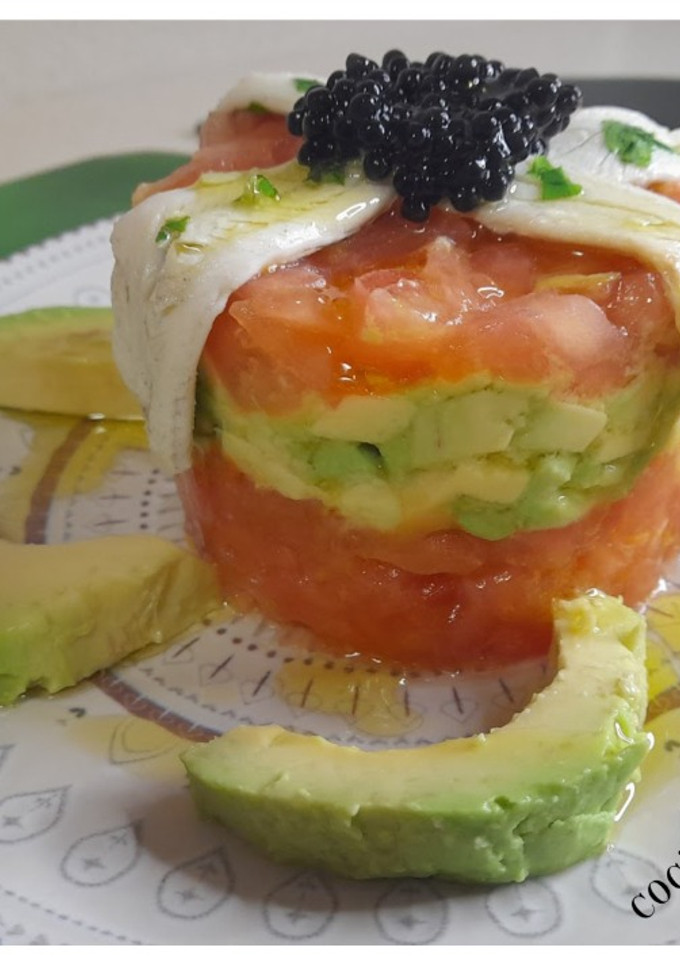 Una foto de Ensalada de boquerones en vinagre