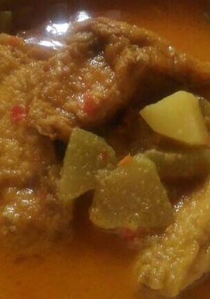Foto resep Gulai Tahu Labu Kentang