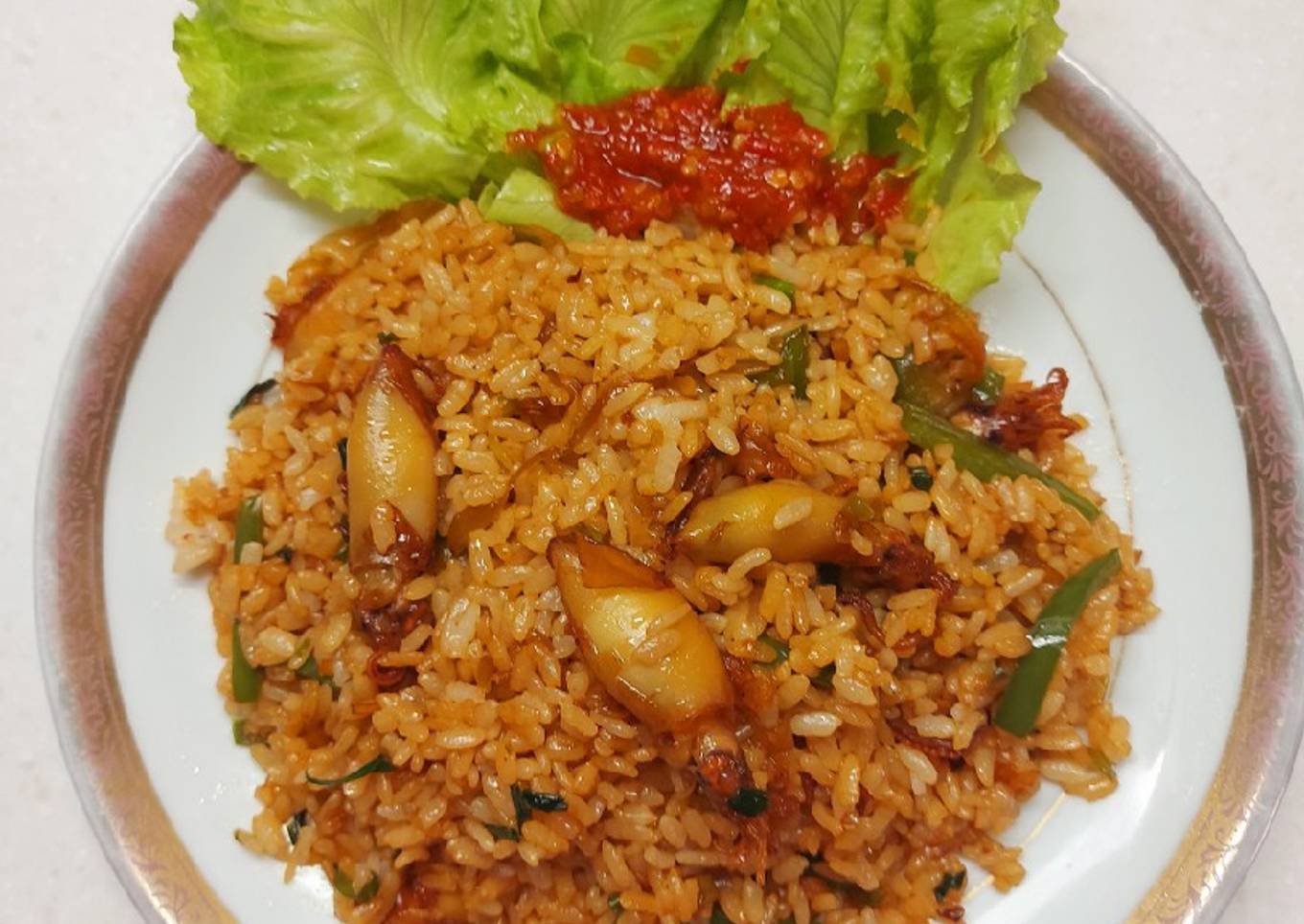 Nasi goreng cumi