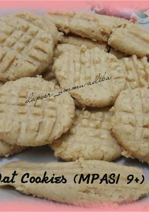 Foto resep Oat Cookies no mixer no oven (MPASI 9+)