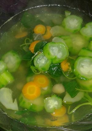 Foto resep Sayur bening oyong