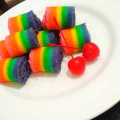 Rainbow roll mini রেসিপির প্রধান ছবি
