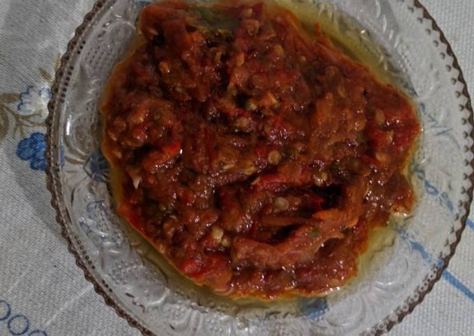 Resep Sambal Terasi Matang Oleh Itsna Rizqiyyah15 Cookpad