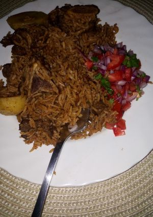 A picture of Beef Pilau #charityrecipe.