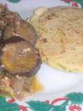 Pisto con acelga y huevo