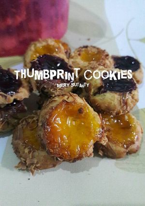 Foto resep Blueberry/Mango Thumbprint Cookies