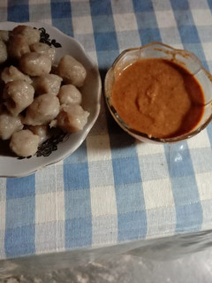 Foto resep Cilok ikan tongkol sambal kacang