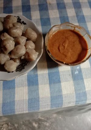 Foto resep Cilok ikan tongkol sambal kacang