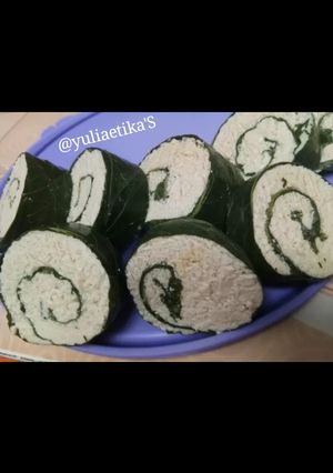 Foto resep Rolade daun singkong isi tahu