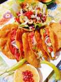 سندويشات التاكو بكل تفاصيلها 🌮🐓🥗