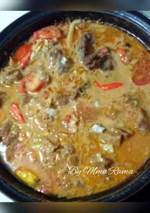 Foto resep Tongseng daging sapi.