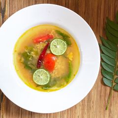 A picture of Lemon Rasam.